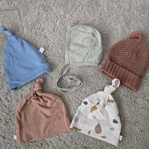 Quincy Mae Kids Hat Collection - Blue, Green, Brown, Cream